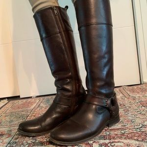 Frye Melissa Harness Inside Zip Boot - Size 6B